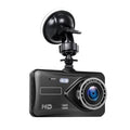 A6T 4インチ 170°広角 フルHD 1080P 車載DVR デュアルレンズ ダッシュカム リアビューカメラ タッチスクリーン付きビデオレコーダー
