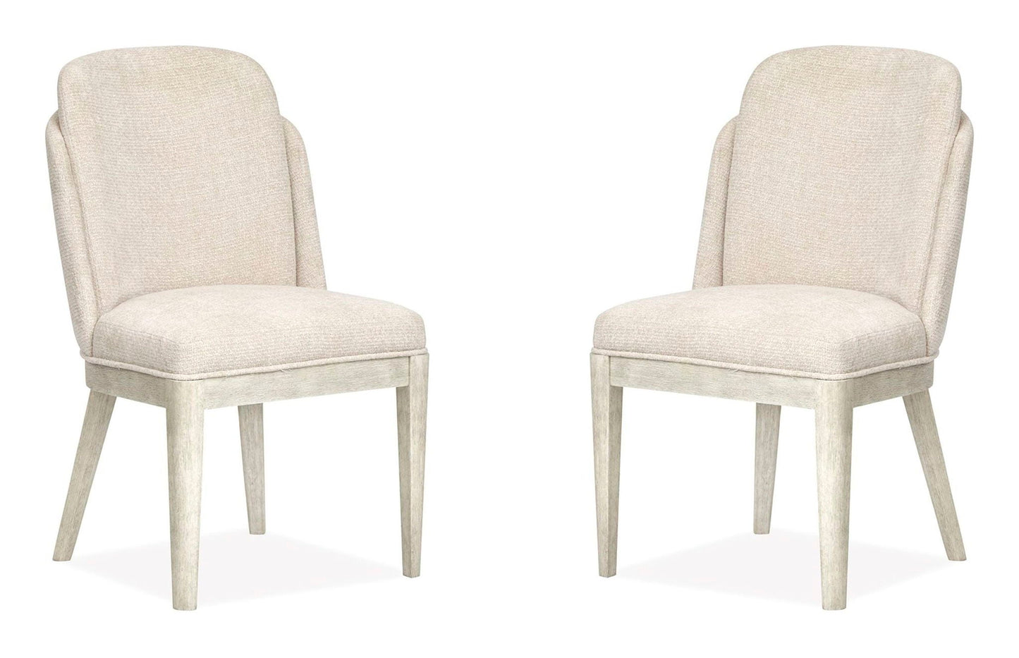 Lorelei - Upholstered Host Chair (Set of 2) - Misty Cloud