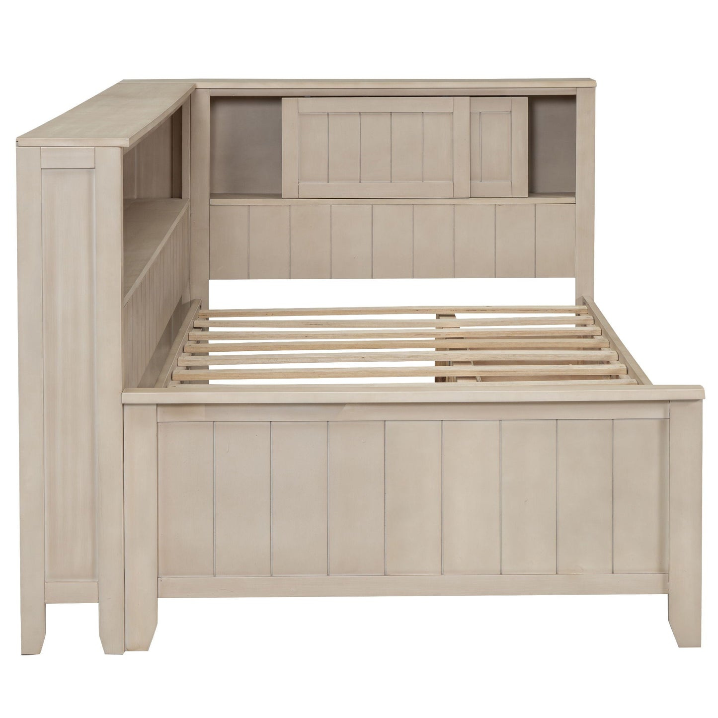 Daybed With Storage Shelves