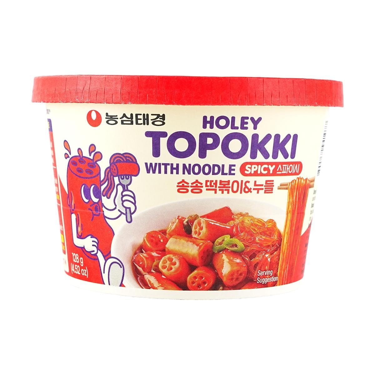 Holey Topokki Spicy Flavor With Glass Noodle