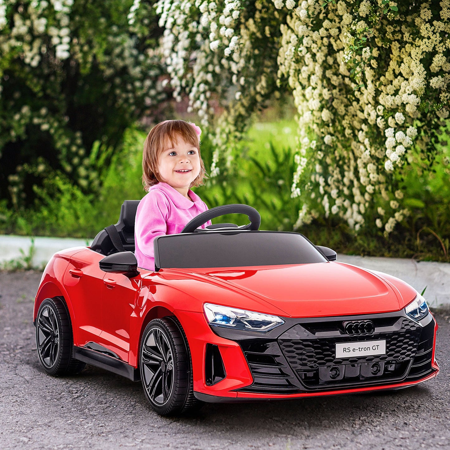 Aosom Kids Ride-On Car - Licensed Audi RS E-tron GT