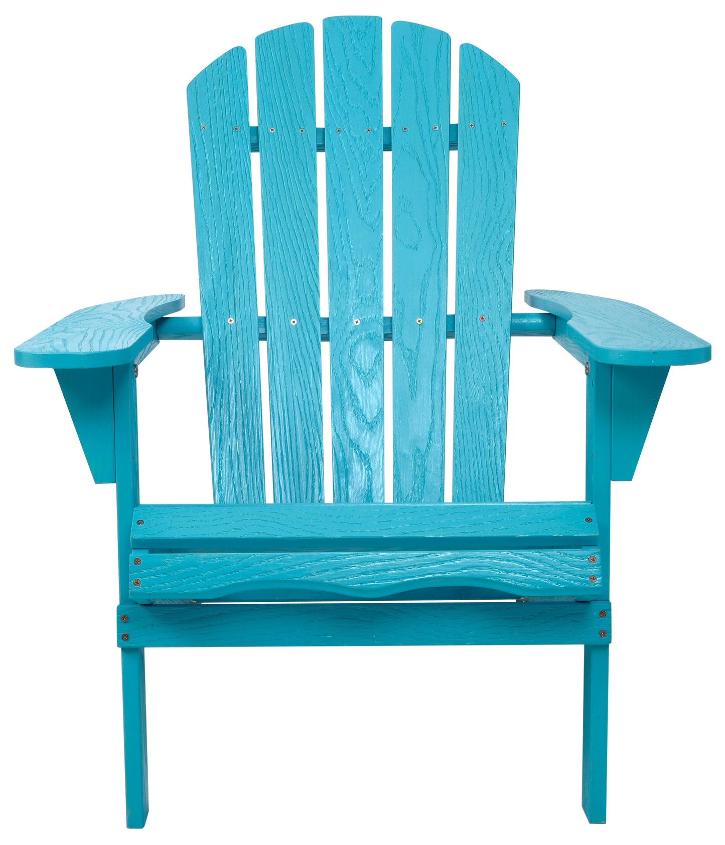 Embossed Wooden Outdoor Folding Adirondack Chair