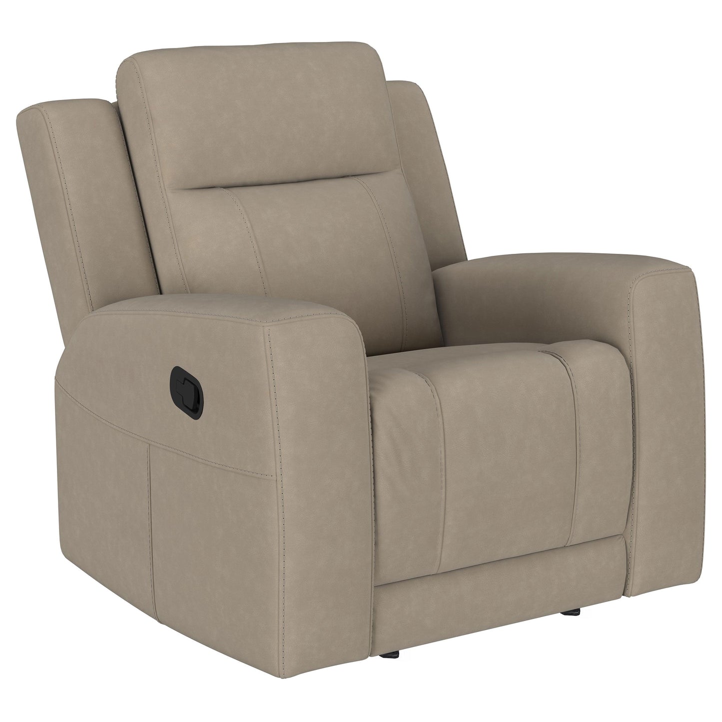 Slater Taupe Upholstered Recliner