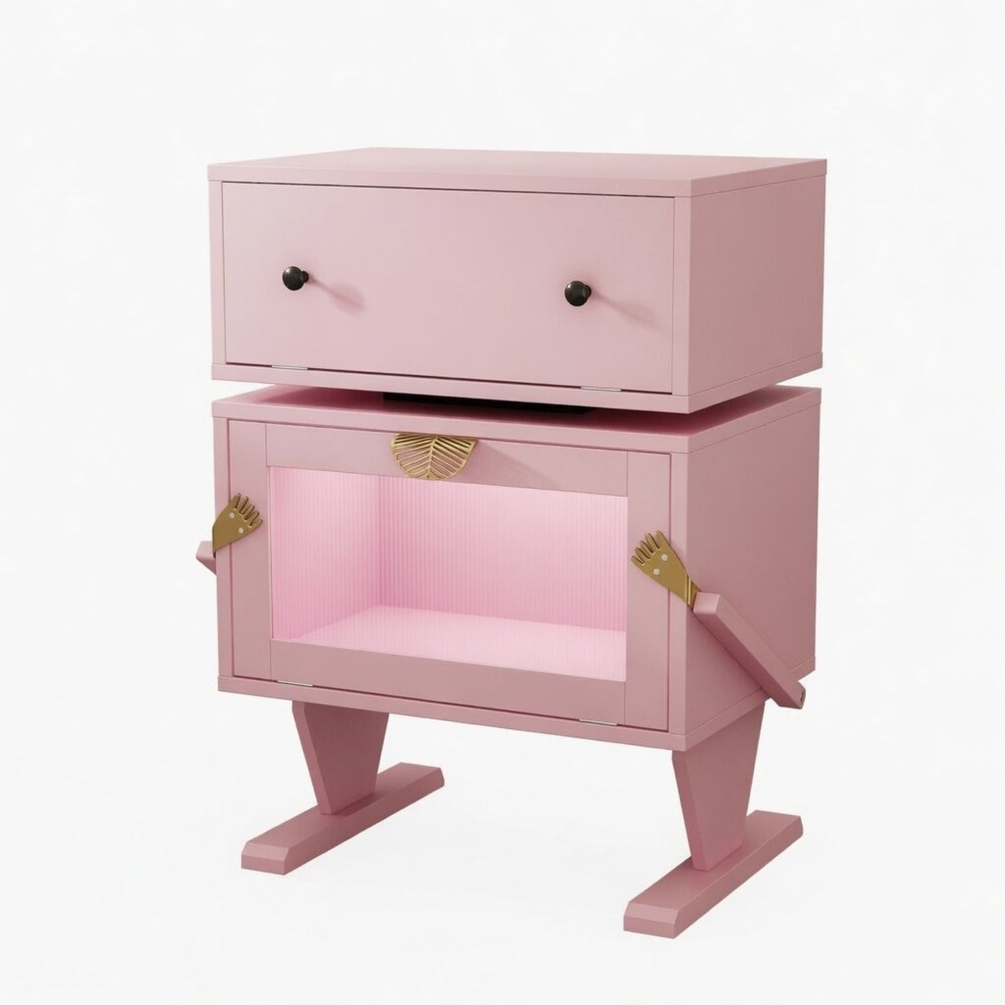 20.7" Wide Fun Robot Nightstand
