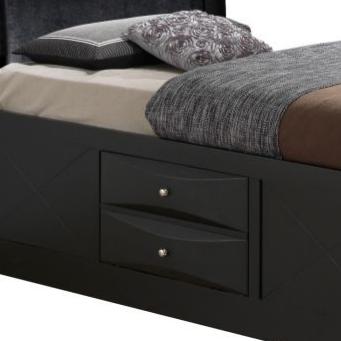 Sleek Twin Storage Bed With Modern Charm