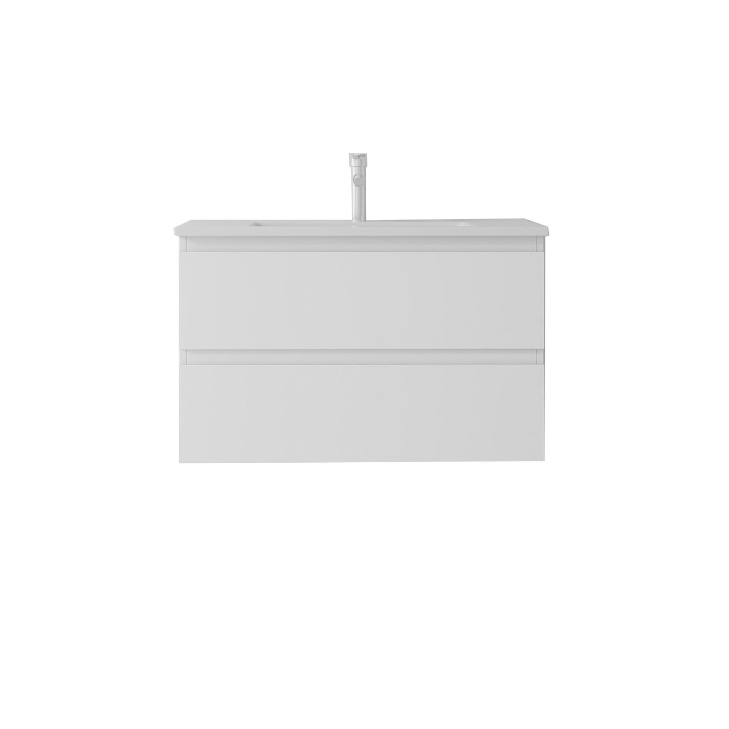 30 Inch Floating Bathroom Vanity with Sink
