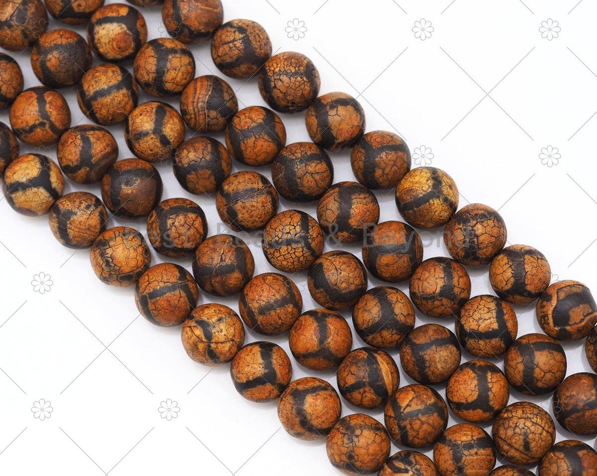 Brown Football Agate Beads, SKU#U1195