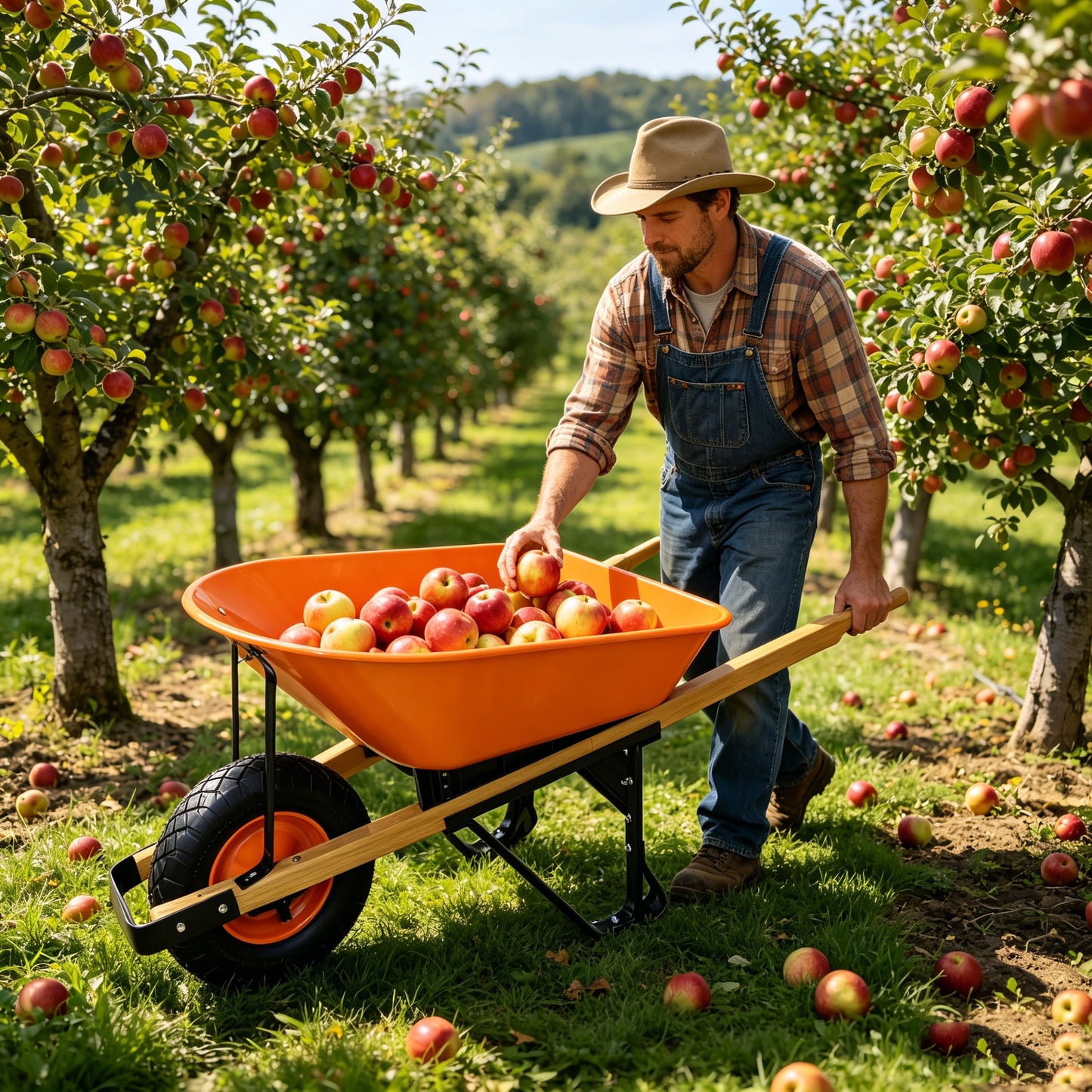 Steel Tray Wheel Barrow