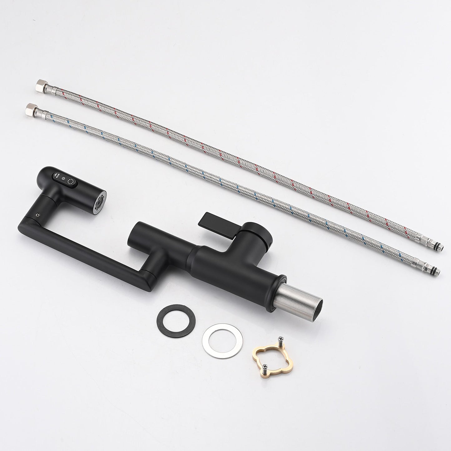 Bathroom Sink Faucet with Spray Function