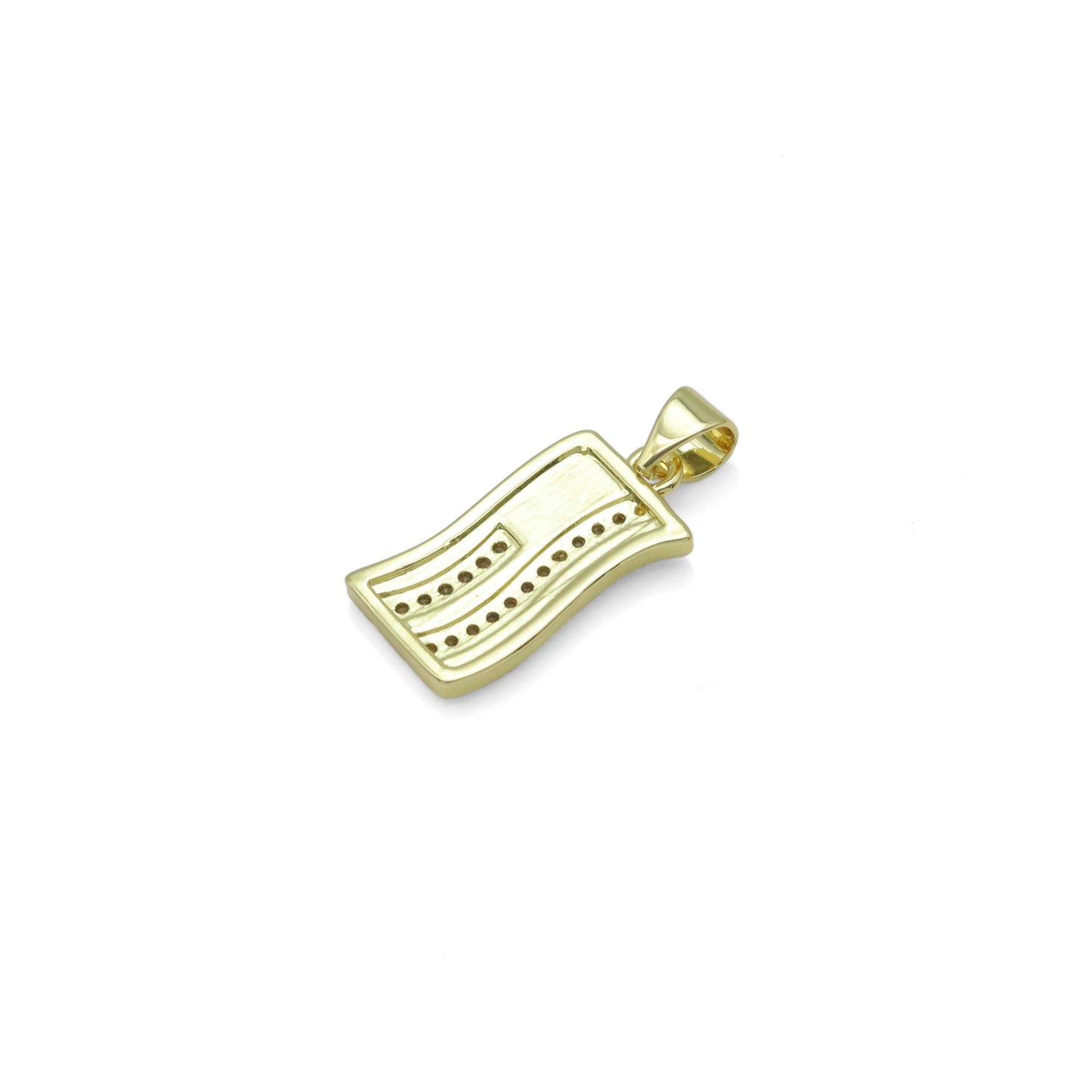 American Flag Charm Pendant, Sku#LK972