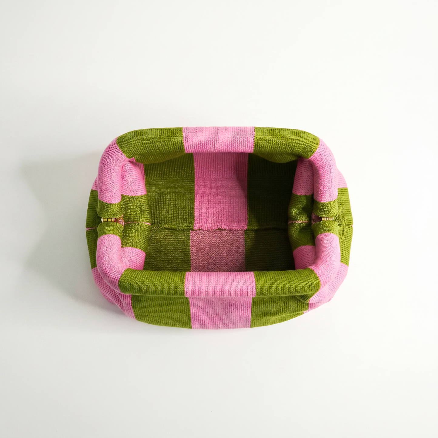 The Green & Pink Everywhere Clutch