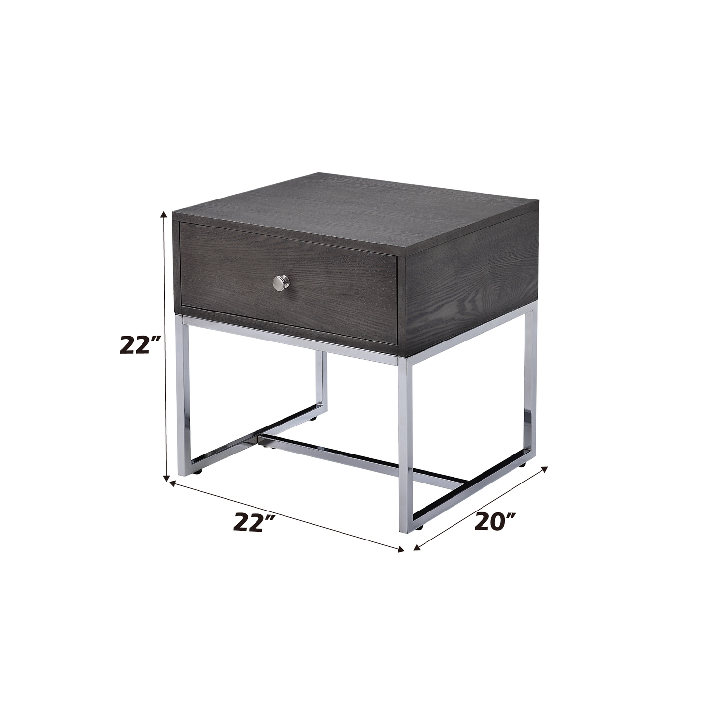 Iban Compact End Table