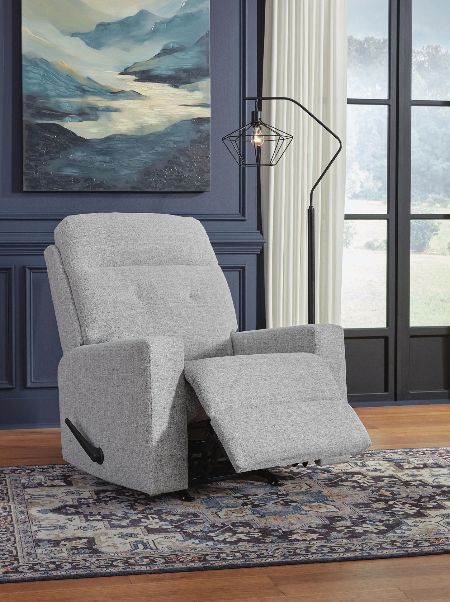 Skillins - Rocker Recliner - Stone