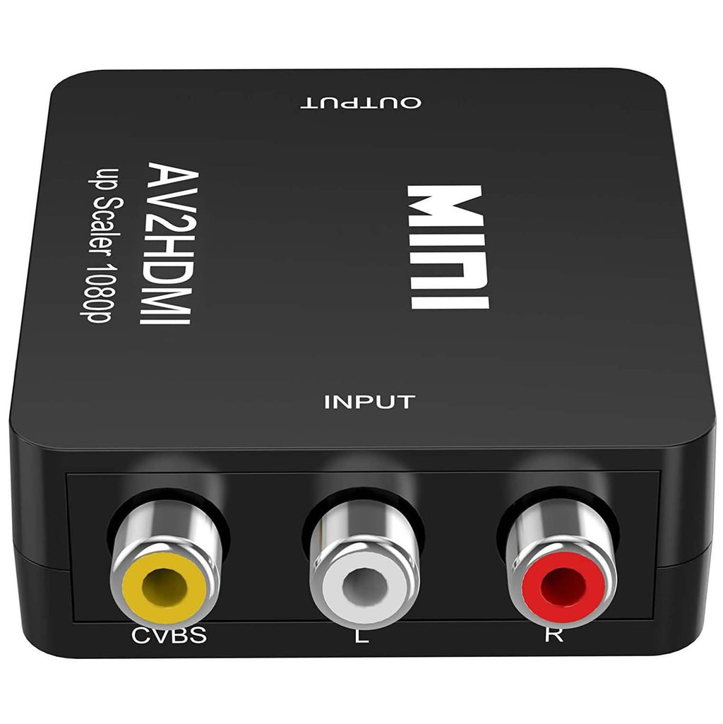 ABLEWE Adaptateur Mini Convertisseur Audio Vidéo RCA Composite CVBS 1080P