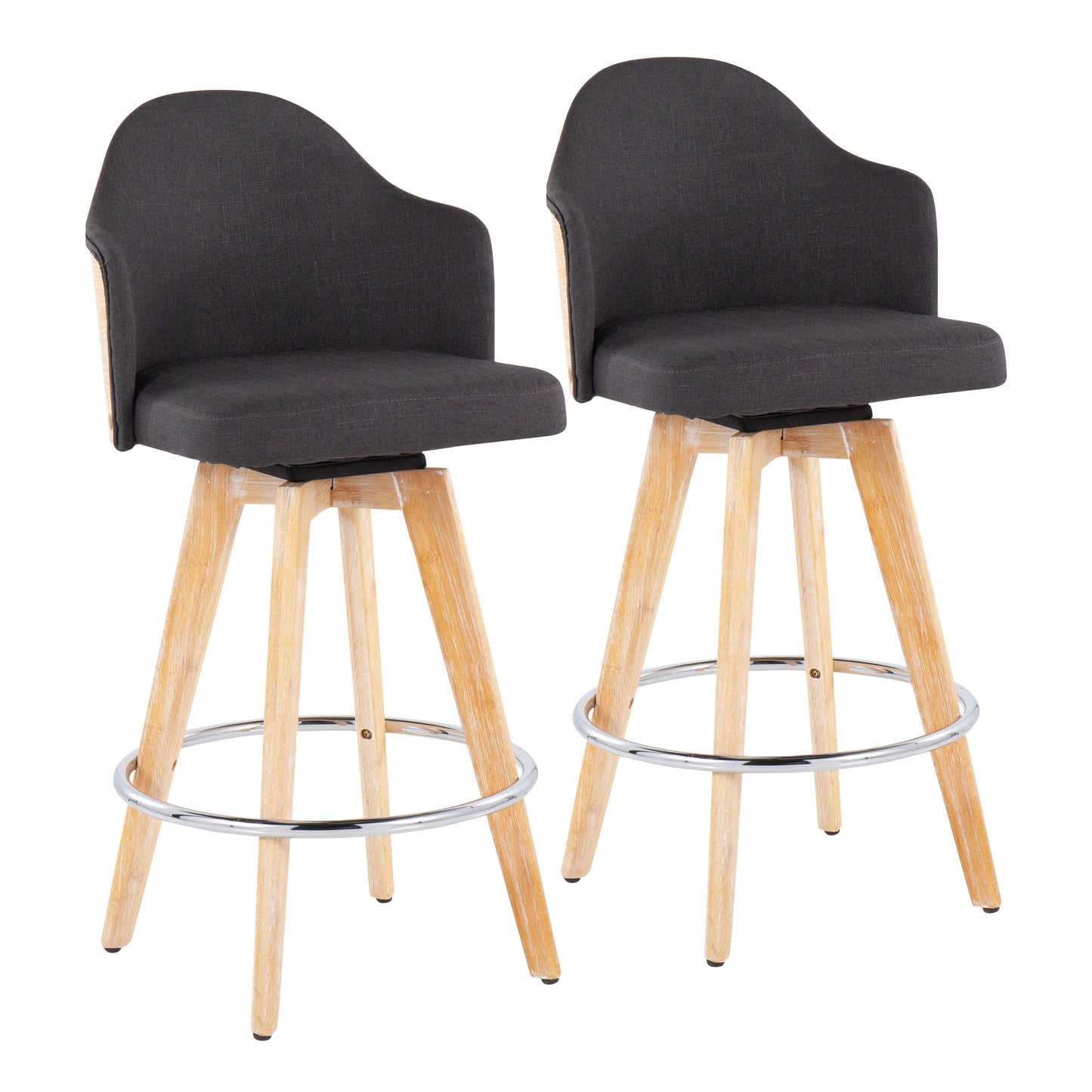 Contemporary Fixed-Height Counter Stool
