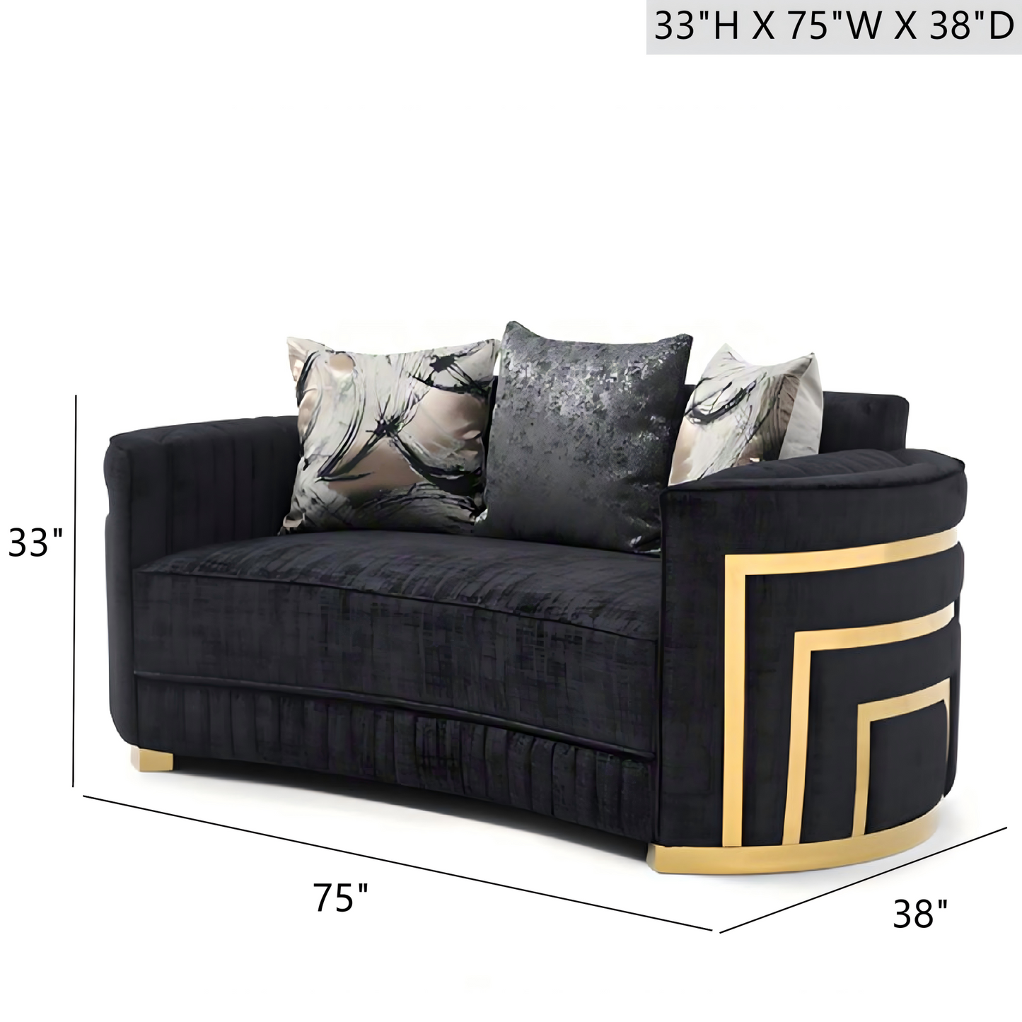 Soledad G00523A-L Loveseat