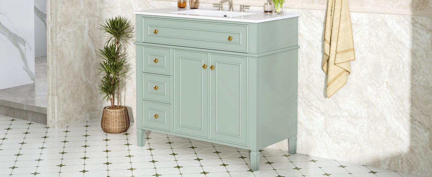36 Inch Bathroom Vanity with Sink
