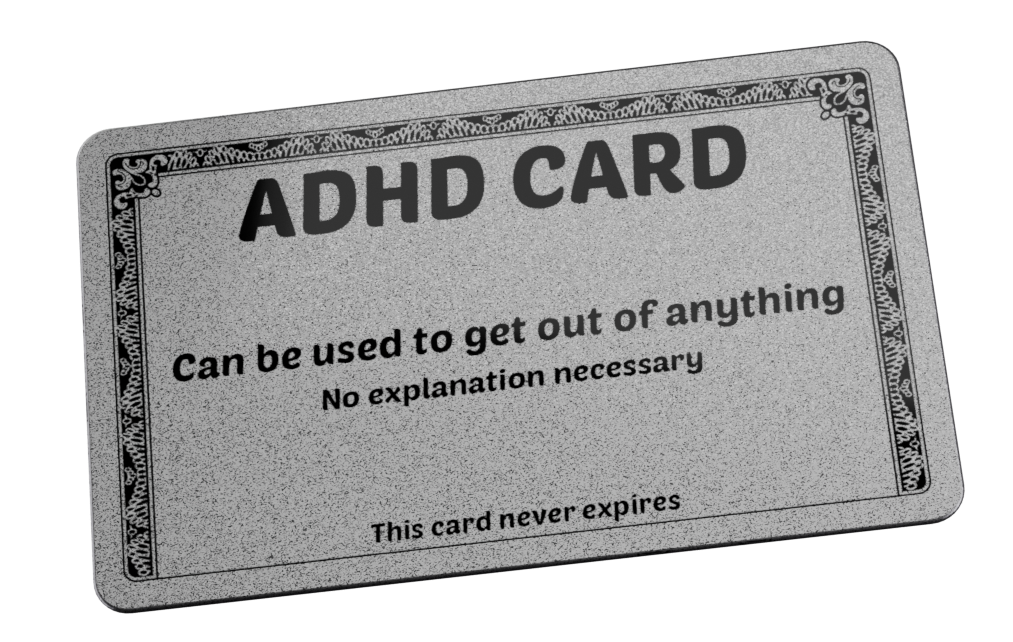 ADHD Card