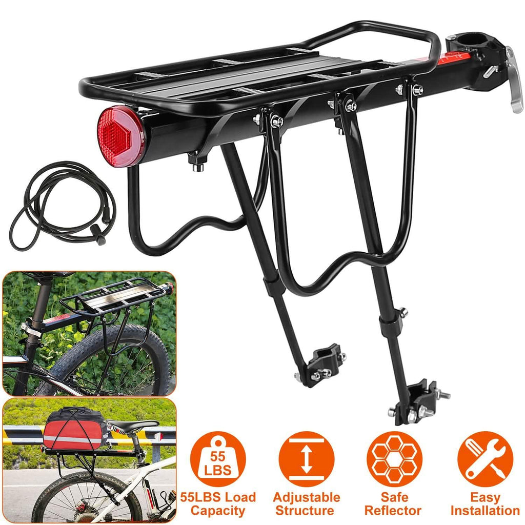 Porte-bagages de vélo réglable