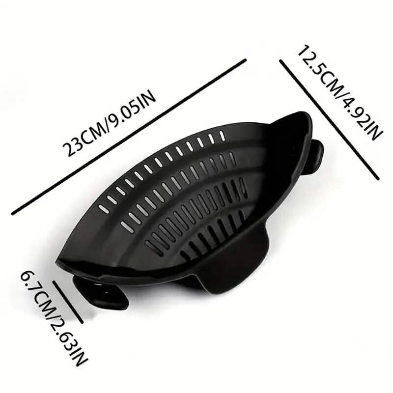 Passoire clipable réglable pour casseroles et poêles