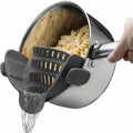 Passoire clipable réglable pour casseroles et poêles