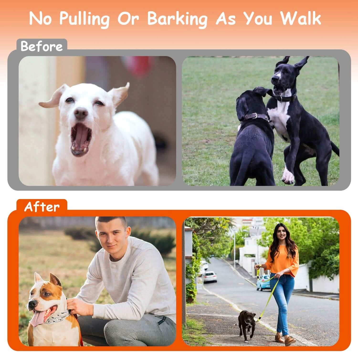 Adjustable Dog Choke Collar Training Chain