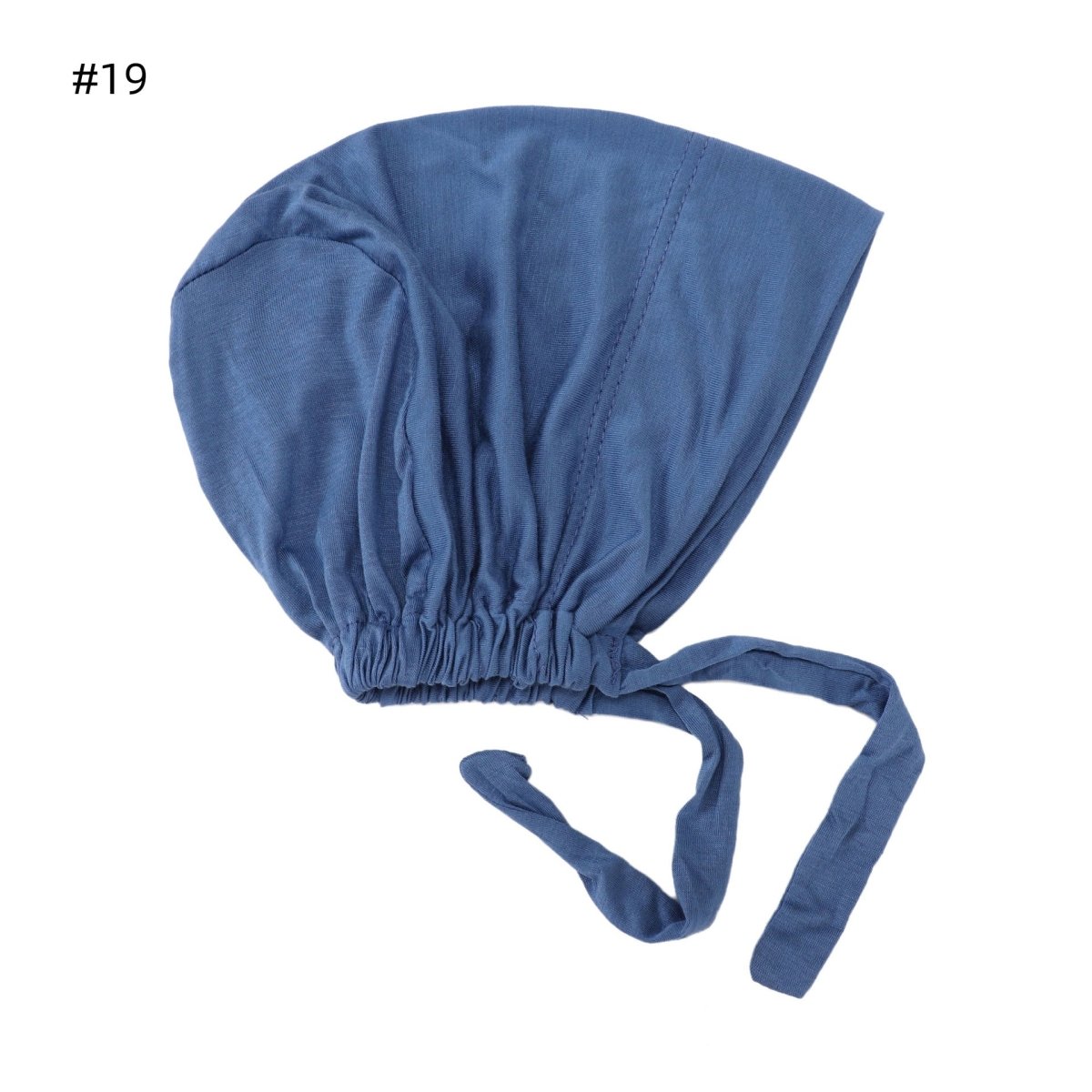 Adjustable Cotton Under Scarf Cap - Breathable Anti-Slip Headband Base for Hijab (MH125)
