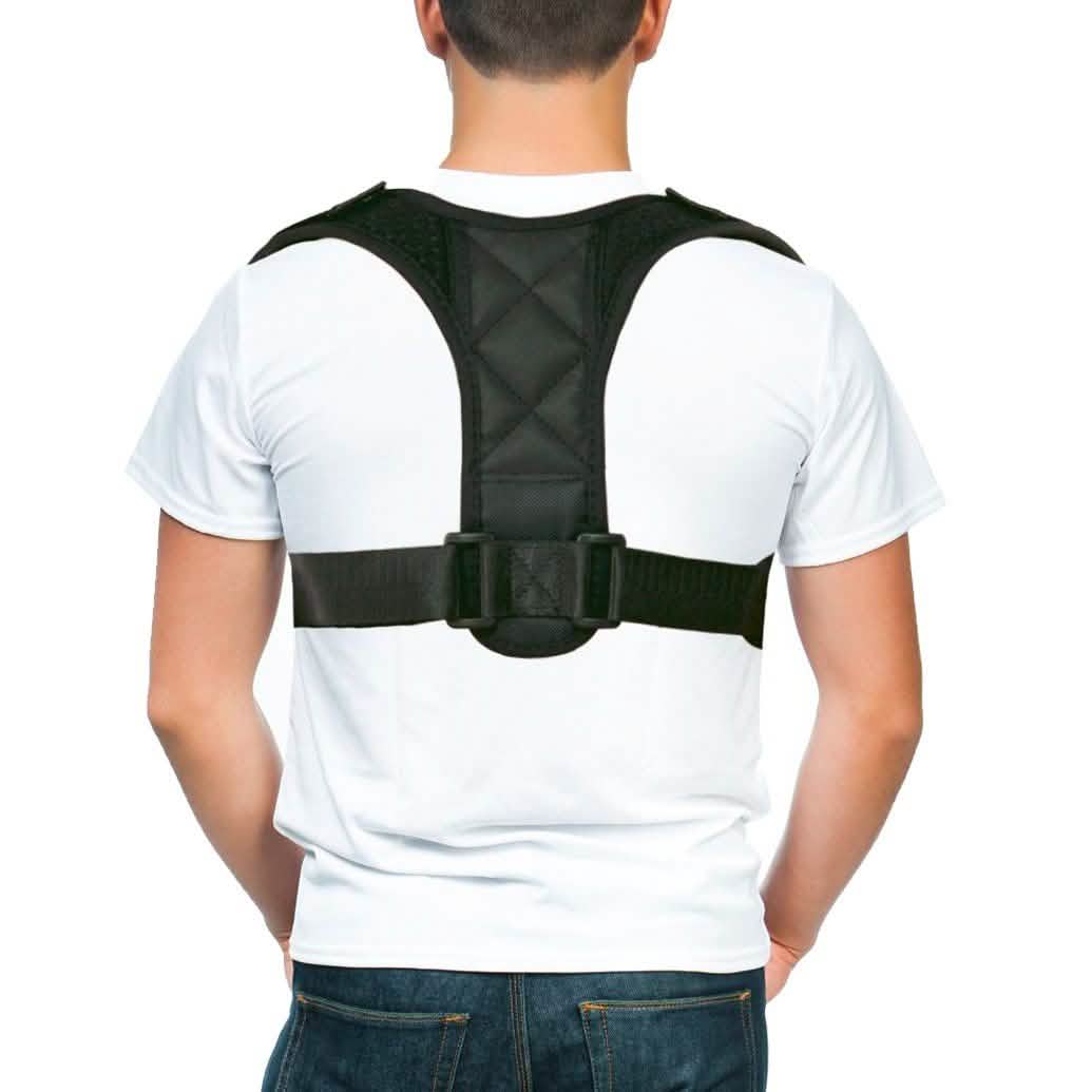 Redresseur de Posture Réglable pour Clavicule et Dos, Attelle Épaules