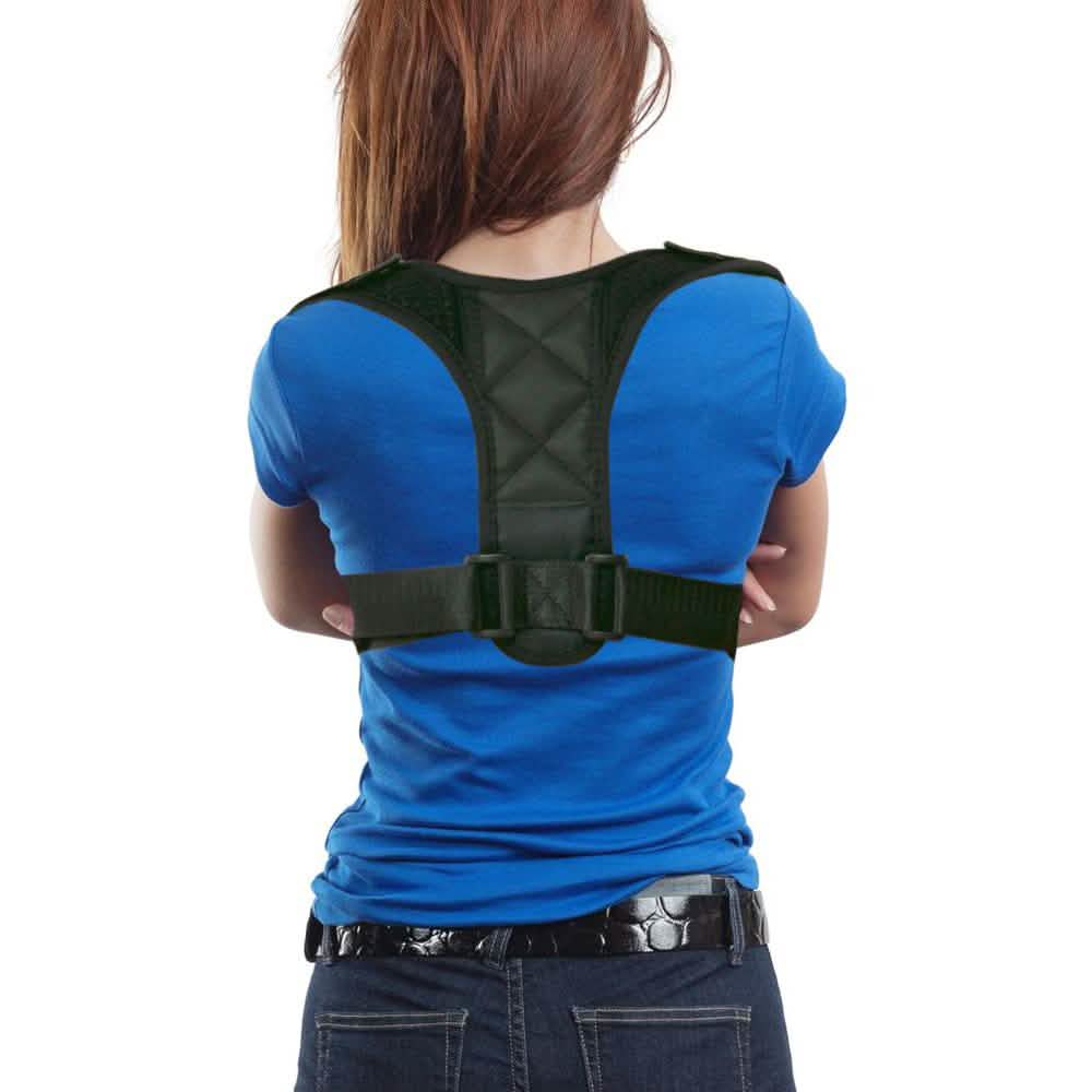 Redresseur de Posture Réglable pour Clavicule et Dos, Attelle Épaules
