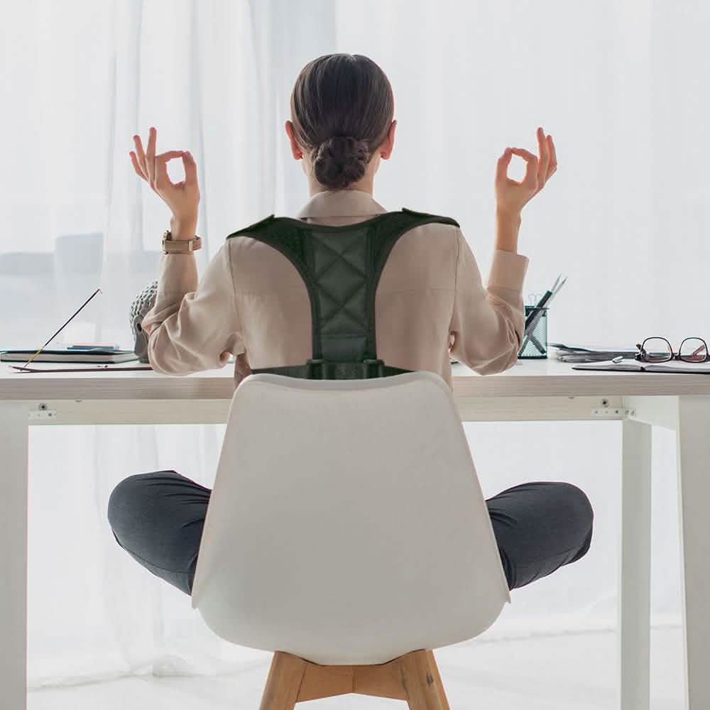 Redresseur de Posture Réglable pour Clavicule et Dos, Attelle Épaules