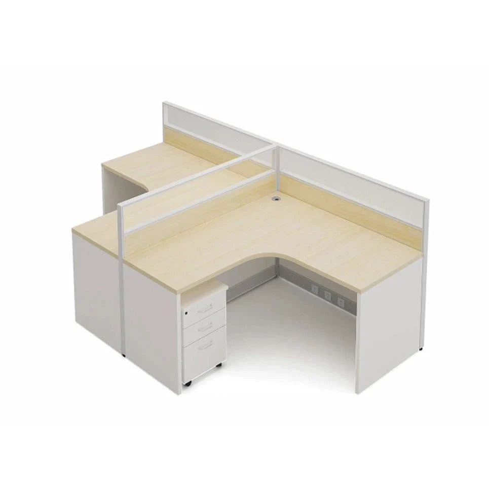 Solven · L-Shaped Cubicle Workstation