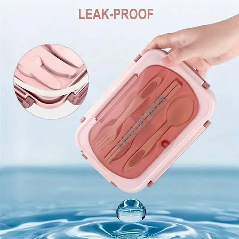Adult Leak Proof Lunch Box with Tableware