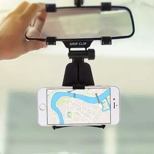 Support de téléphone universel pour rétroviseur Grip-Clip Aduro