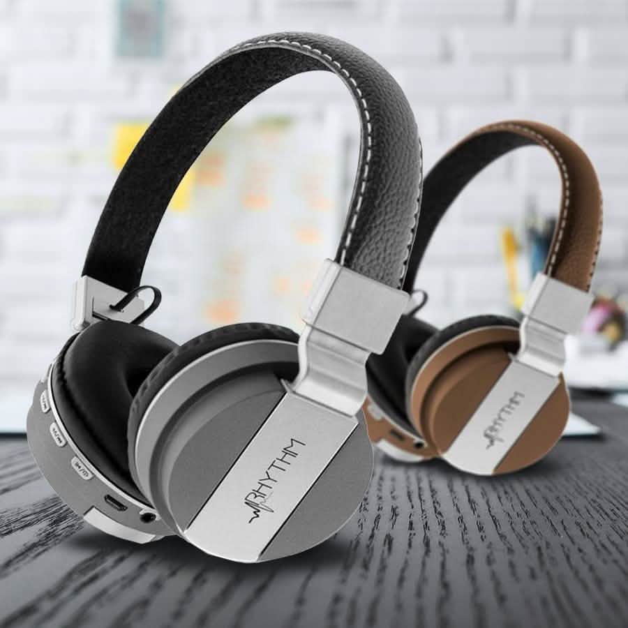Aduro Pop Soul Leather Wireless Headphones
