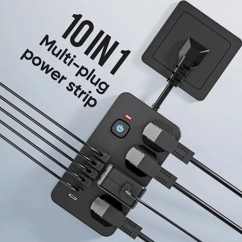 Advanced 10-in-1 Multi-Plug Power Strip