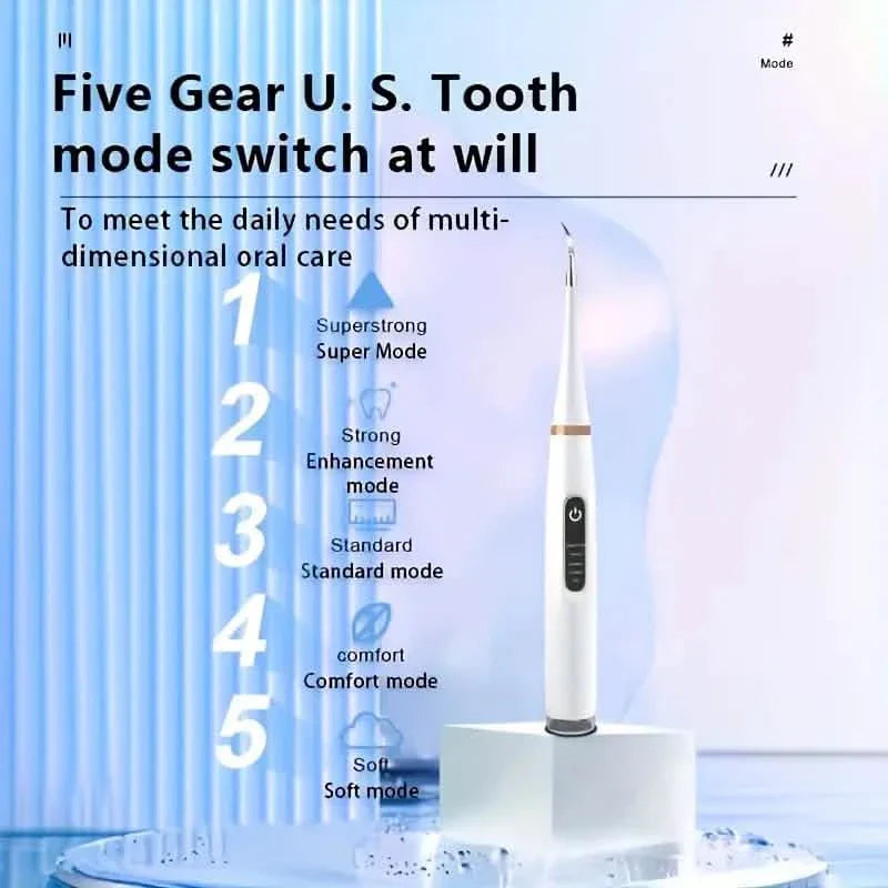 Outil de nettoyage de dents électrique avancé puissant dissolvant de tartre et de plaque dentaire