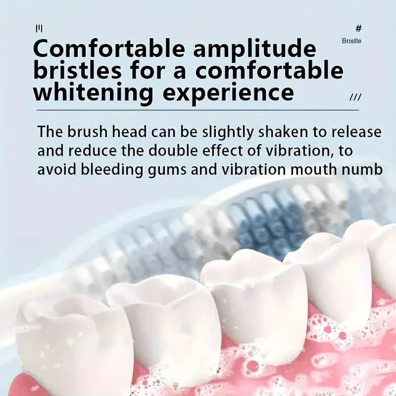Outil de nettoyage de dents électrique avancé puissant dissolvant de tartre et de plaque dentaire