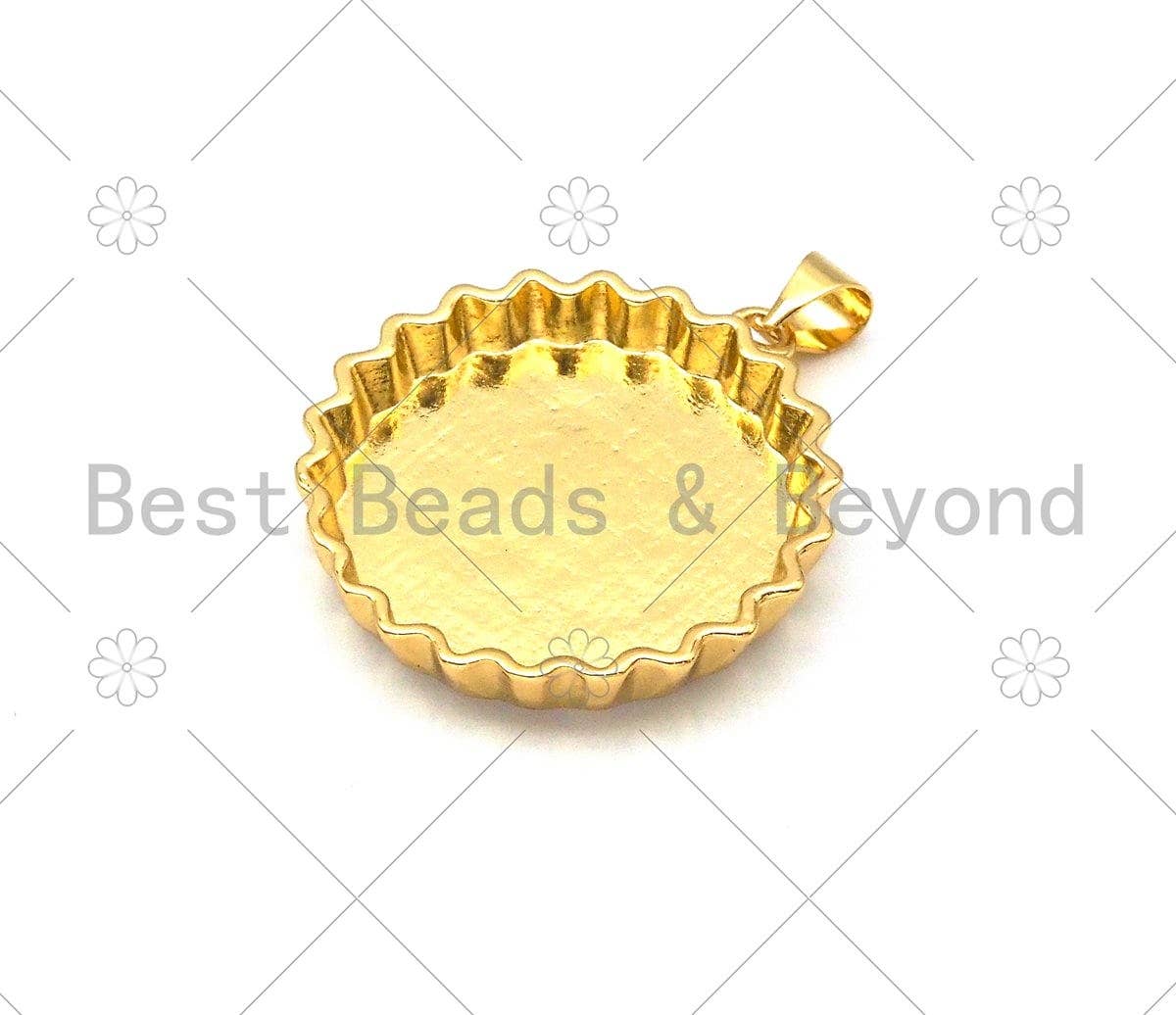 Colorful Enamel Be Free Word On Bottle Cap Pendant,18k Gold