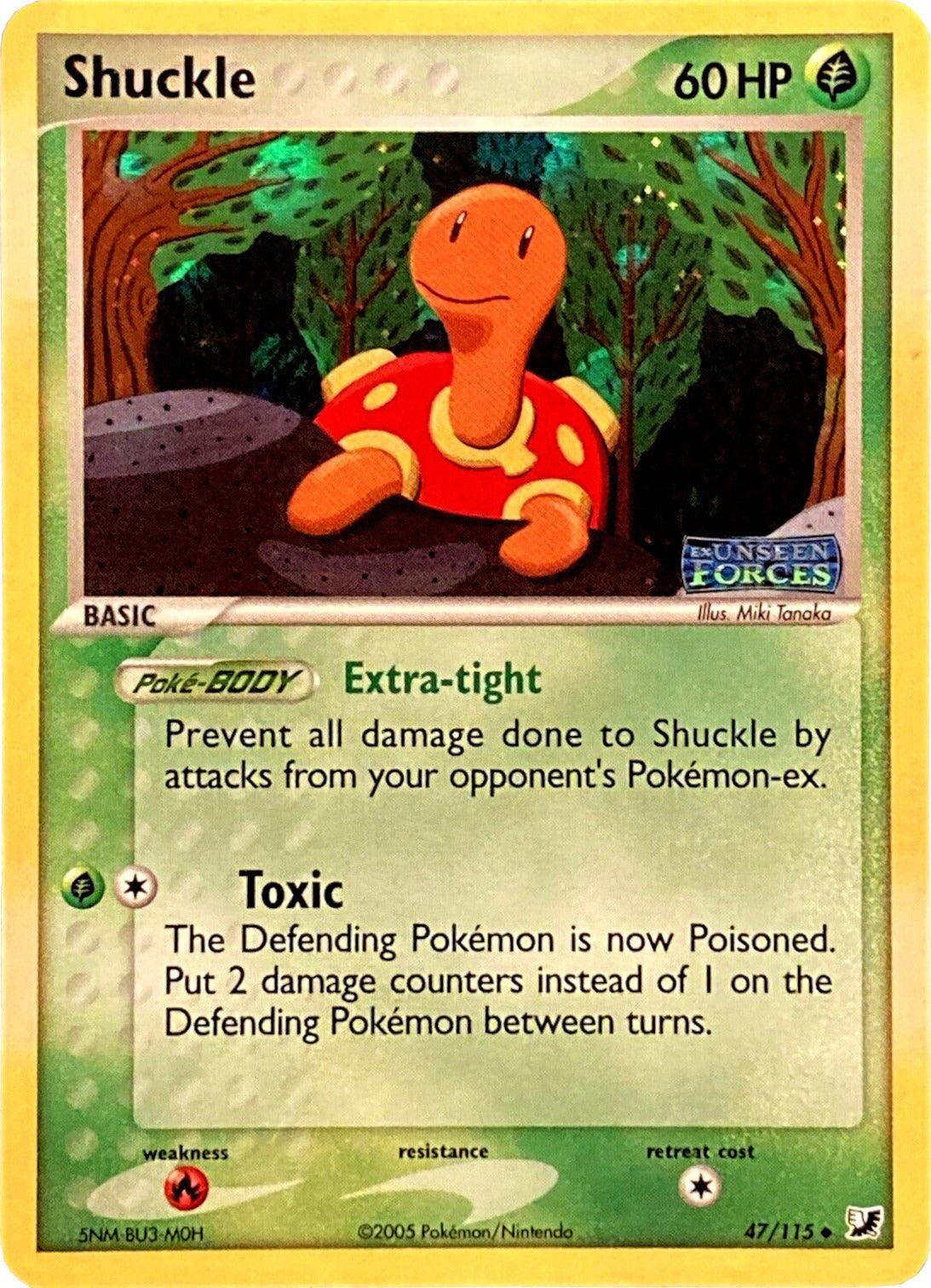 Shuckle (47/115) (Estampillée) [EX : Forces Inconnues]