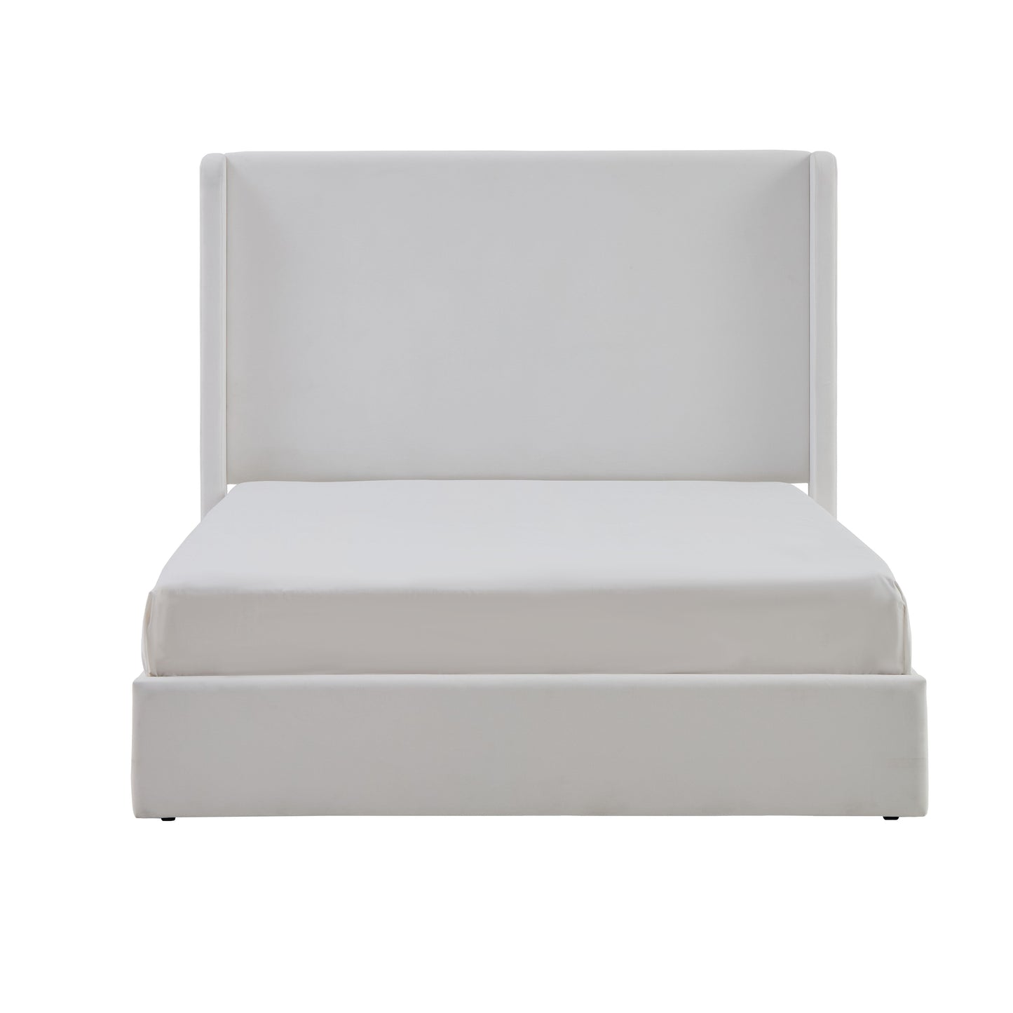 Carmen Upholstered Wingback Bed