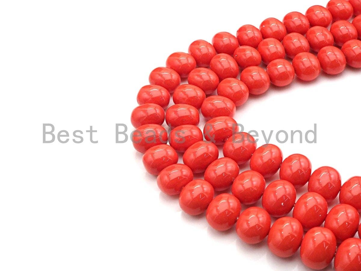 Mother of Pearl Pillow Shape beads, Orange Mother of Pearl, Black Mother of Pearl, 16x19mm, sku#T130