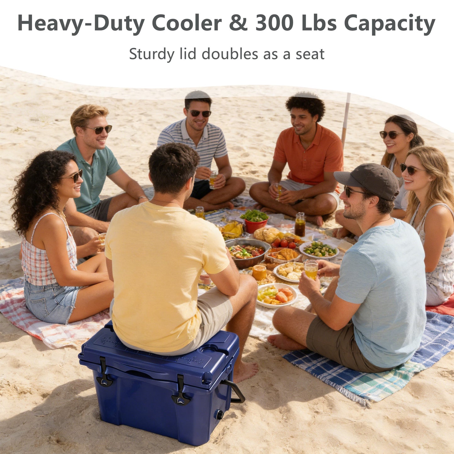 25QT Portable Insulated Cooler