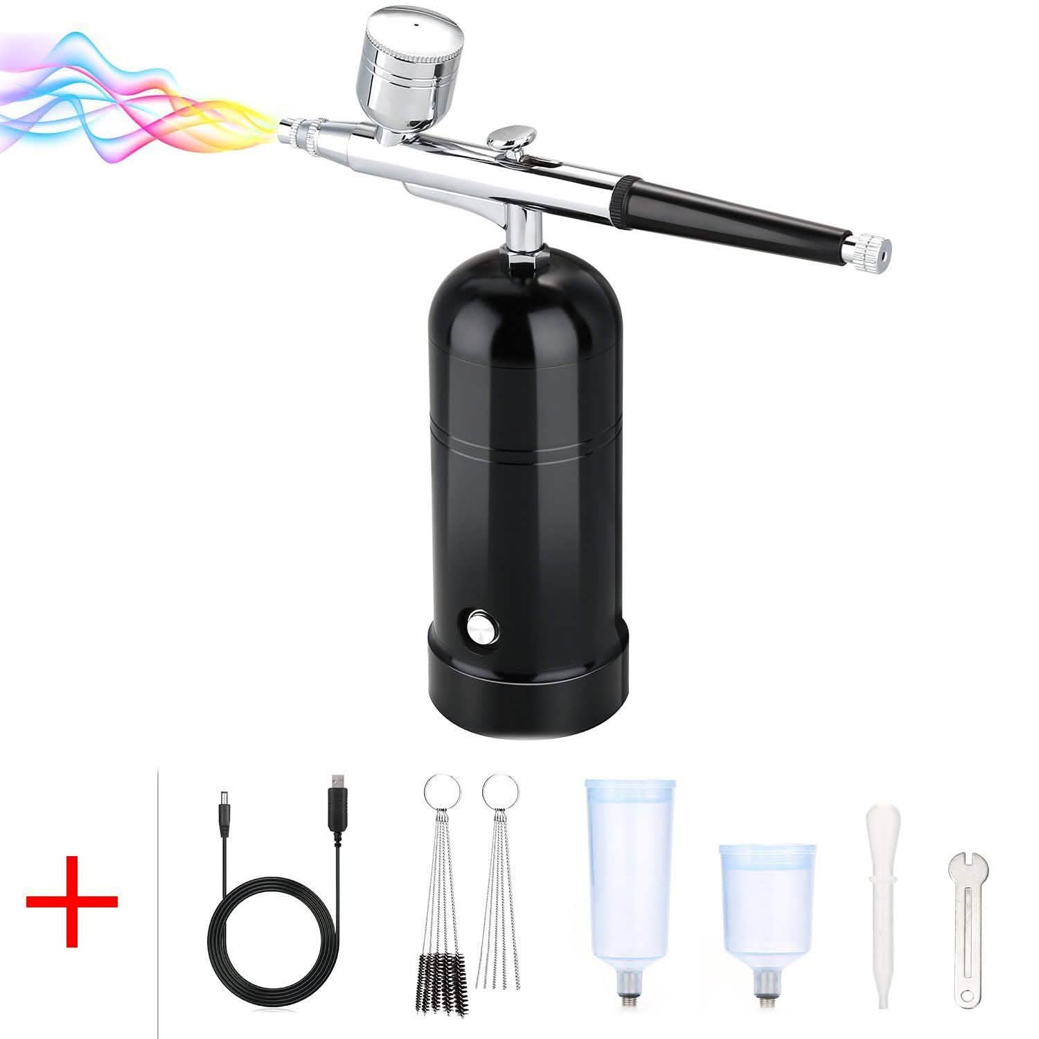 AGPtEK Airbrush Kit Mini Air Compressor