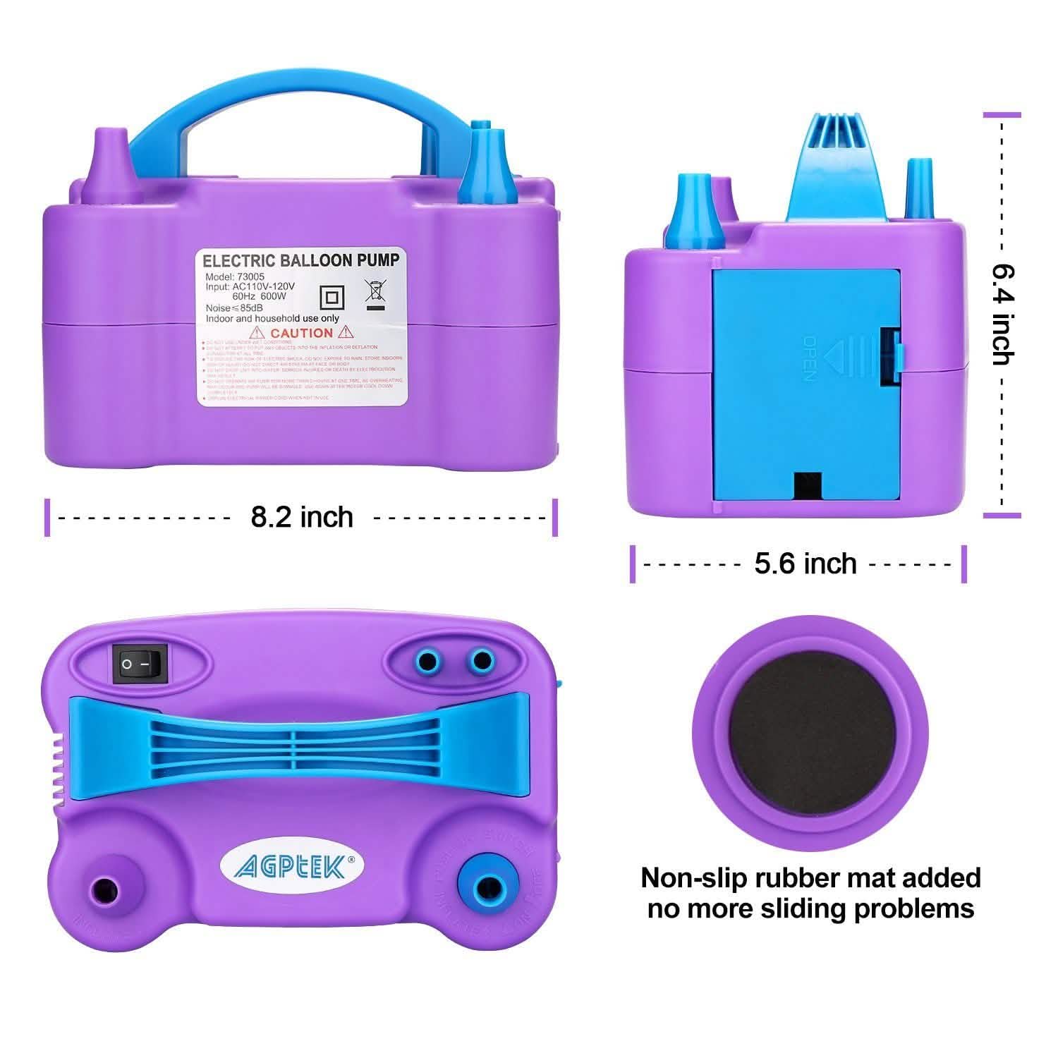 AGPTEK 電動エアバルーンポンプ