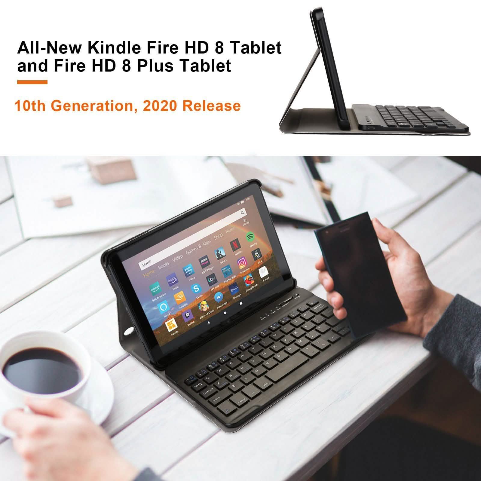 AGPtEK Kindle Fire キーボードケース