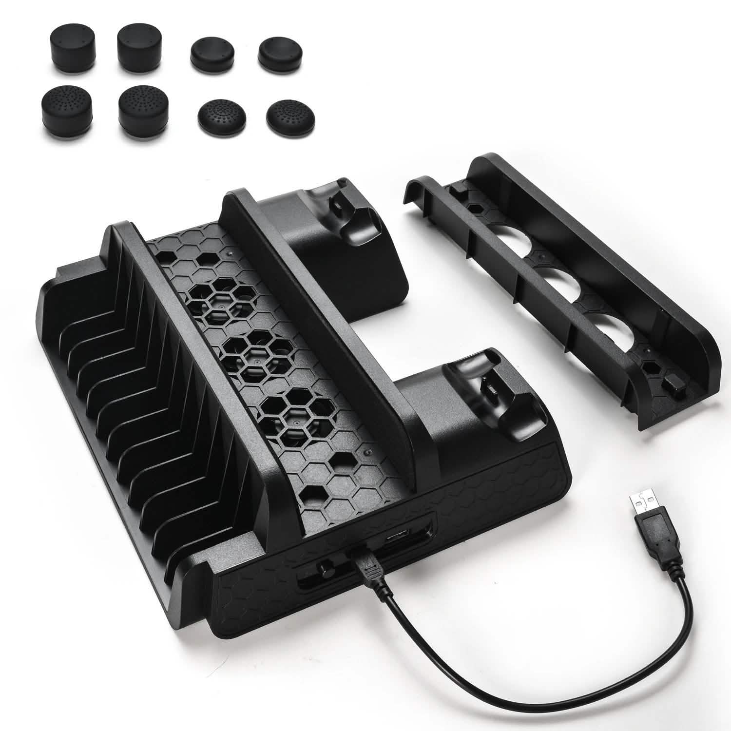 Agptek PS4 Vertical Stand with Cooling Fan