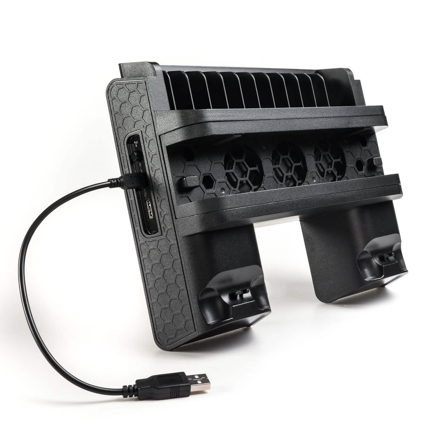 Agptek PS4 Vertical Stand with Cooling Fan