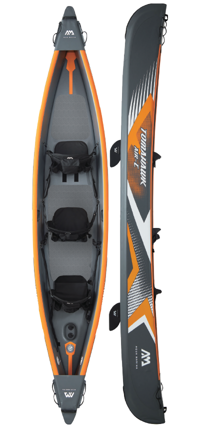 Kayaks / Canoës gonflables à haute pression Aqua Marina TOMAHAWK AIR-C 15'8" - Vitesse