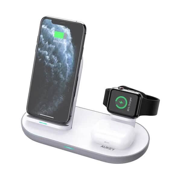 Support de station de recharge sans fil 3-en-1 Aircore