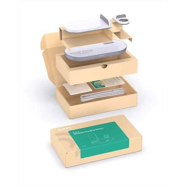 Support de station de recharge sans fil 3-en-1 Aircore